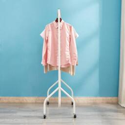 House of Home 4ft White Heavy Duty Clothes Rail Metal Garment Rack Hanging Clothing - thumbnail 5