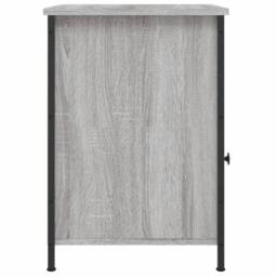 Berkfield Home Bedside Cabinets 2 pcs Grey Sonoma 40x42x60 cm Engineered Wood - Size: 40 x 42 x 60 cm - thumbnail 8