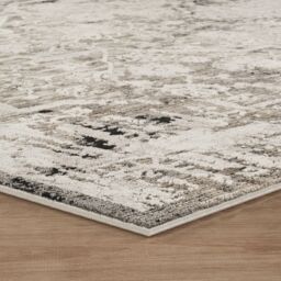 Desire Rugs Mayfair Living Room Area Rug Metallic Sheen Modern Damask Design in Grey - Size: 160 cm x 230 cm - thumbnail 4