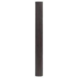Berkfield Home Rug Rectangular Dark Brown 60x200 cm Bamboo - Size: Medium