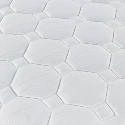 Rest Relax Florida 1000 Pocket Sprung Quilted Mattress in White - Size: Small Double - thumbnail 5