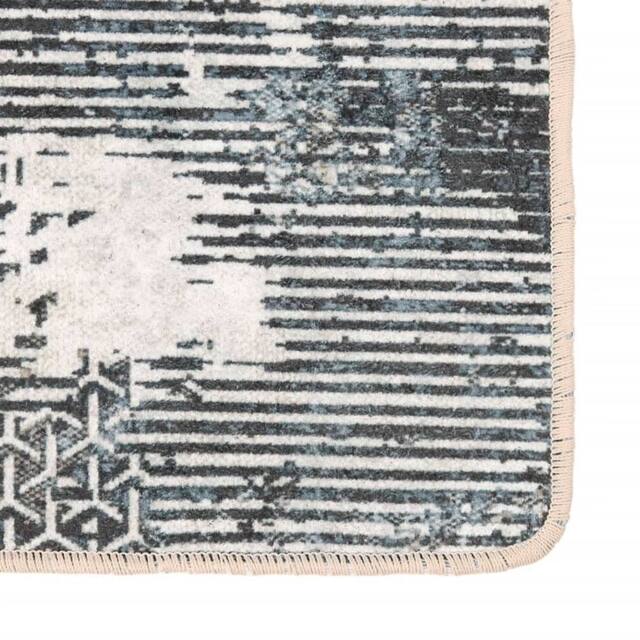 Berkfield Home Rug Washable Multicolour 80x300 cm Anti Slip - Size: 100 cm diameter - image 1
