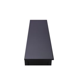 Cabinet Bits Palazzi 2 Door TV Unit H45 W120 D35cm in Black - thumbnail 4