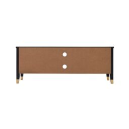 Cabinet Bits Palazzi 2 Door TV Unit H45 W120 D35cm in Black - thumbnail 5