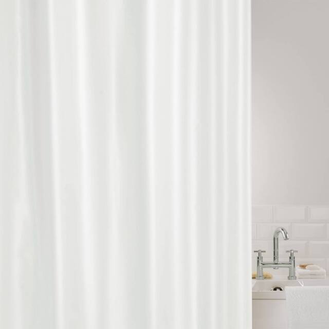 Showerdrape White PEVA Shower Curtain - image 1