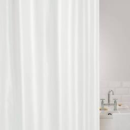 Showerdrape White PEVA Shower Curtain - thumbnail 1
