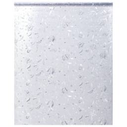 Berkfield Home Window Film Frosted Flowers Pattern 90x500 cm PVC in White - thumbnail 2