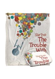 Star Trek Tos Episode 44 Silky Touch Super Soft Throw Blanket 152 X 127 cm in White - thumbnail 2