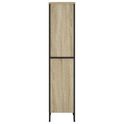 Berkfield Home Bookcase Sonoma Oak 50x31x137.5 cm Engineered Wood in Brown - thumbnail 5