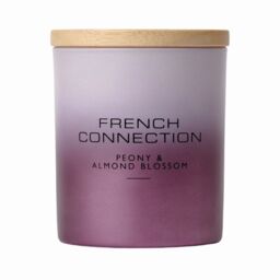 French Connection Ombre Collection - Peony & Almond Blossom Candle 200G (1-Wick) - FCC006PS in Purple