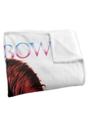David Bowie Glass Spider Tour Ticket Silky Touch Super Soft Throw Blanket 152 X 127 cm in White - thumbnail 3
