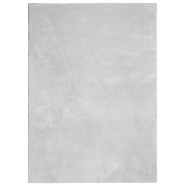 Berkfield Home Rug HUARTE Short Pile Soft & Washable Grey 160x230 cm - Size: Medium - image 1