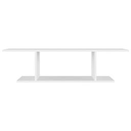 Berkfield Home Wall Mounted TV Cabinet White 103x30x26.5 cm - thumbnail 4