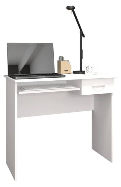 VCM Desk pull-out drawer Arusa in White - image 1