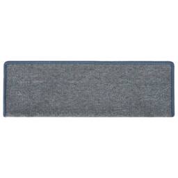 Berkfield Home Carpet Stair Treads 15 pcs 65x21x4 cm Purple & Blue - Size: Medium - thumbnail 4