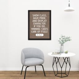 "Artery8 Wall Art Print Dictionary Page Quote Bear Bryant Winning Takes Care Itself Large Framed Wall Décor Art in White - Size: W18"" x H24""" - thumbnail 2
