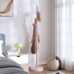 Berkfield Home Coat Stand Pink 172 cm Powder-coated Iron - thumbnail 3