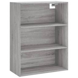 Berkfield Home Highboard Grey Sonoma 69.5x34x180 cm Engineered Wood - thumbnail 5