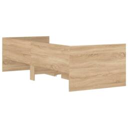 Berkfield Home Modern Bed Frame with Drawers without Mattress Sonoma Oak 90x200 cm in Light Tan - thumbnail 8