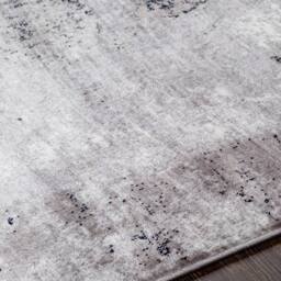 Livabliss Wanderlust-Abstract Blue Grey Black Modern Marble Living Dining Bedroom Rug - Size: 200 cm x 275 cm - thumbnail 3