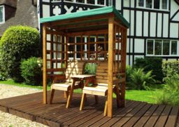 Charles Taylor Trading Henley Twin Arbour Green in Brown - thumbnail 3
