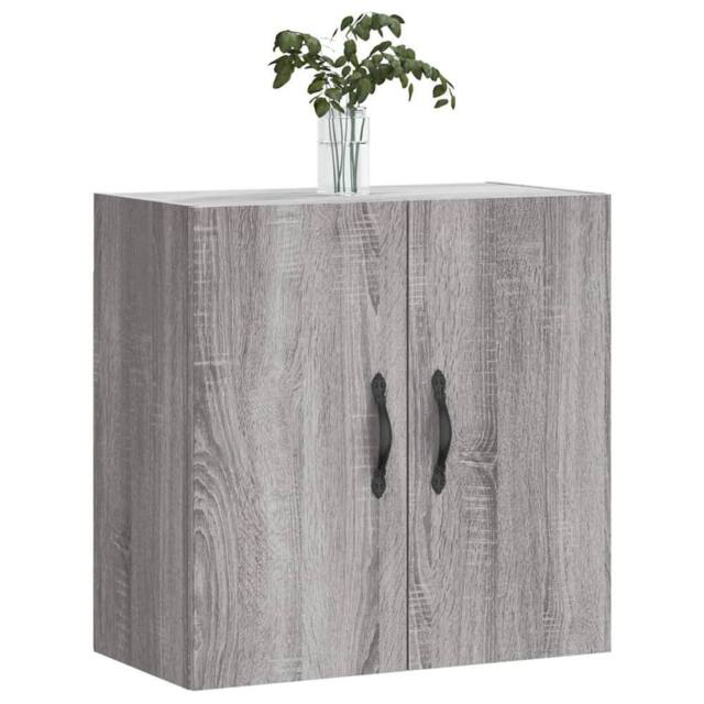 Berkfield Home Wall Cabinet Grey Sonoma 60x31x60 cm Engineered Wood - Size: 60 x 31 x 60 cm - image 1
