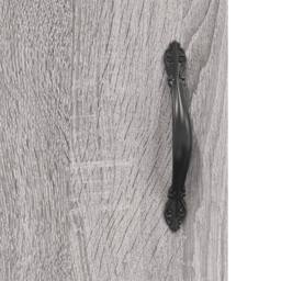 Berkfield Home Wall Cabinet Grey Sonoma 60x31x60 cm Engineered Wood - Size: 60 x 31 x 60 cm - thumbnail 9
