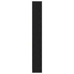 Berkfield Home Black Oak Bookshelf - 60x24x176 cm, Made from Engineered Wood - Size: 60 x 24 x 176 cm - thumbnail 6
