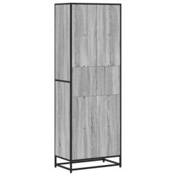 Berkfield Home Bookcase Grey Sonoma 60x35x170.5 cm Engineered Wood - thumbnail 6