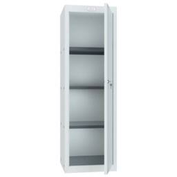 Phoenix Safe Company Size 4 Light Grey Cube Locker with Key Lock, CL1244GGK, 173L - Size: 120 cm x 100 cm - thumbnail 2