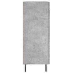Berkfield Home Sideboard Concrete Grey 69.5x34x90 cm Engineered Wood - thumbnail 7
