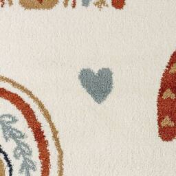 THE RUGS Adventures Kids Rug Bowie Cream Multicolour Kids Bedroom Rug - Size: 120 cm x 170 cm - thumbnail 5