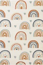 THE RUGS Adventures Kids Rug Bowie Cream Multicolour Kids Bedroom Rug - Size: 120 cm x 170 cm - thumbnail 1
