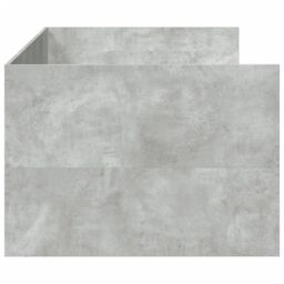 Berkfield Home Daybed with Drawers without Mattress Concrete Grey 100x200 cm - thumbnail 5