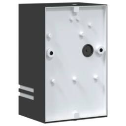 Berkfield Home Outdoor Wall Lights 2pcs Black Stainless Steel - thumbnail 6