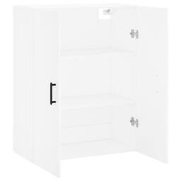 Berkfield Home Wall Mounted Cabinet White 69.5x34x90 cm - thumbnail 6