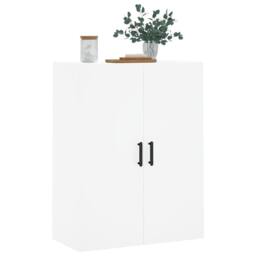 Berkfield Home Wall Mounted Cabinet White 69.5x34x90 cm - thumbnail 4