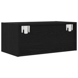 Berkfield Home TV Cabinets 2 pcs Black Oak 60x31x25.5 cm Engineered Wood - thumbnail 9