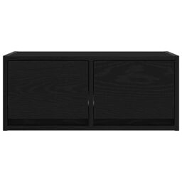 Berkfield Home TV Cabinets 2 pcs Black Oak 60x31x25.5 cm Engineered Wood - thumbnail 7
