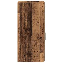 Berkfield Home Sideboard Old Wood 30x42, 5x93 cm Engineered Wood in Brown - thumbnail 7