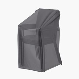Ruma AeroCover Stackable Chairs Waterproof Polyester Cover W67xD67xH110cm in Dark Grey - Size: 1 Pack - thumbnail 1