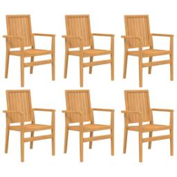 Berkfield Home Beautiful 7 Piece Garden Dining Set Solid Wood Teak in Brown - thumbnail 1