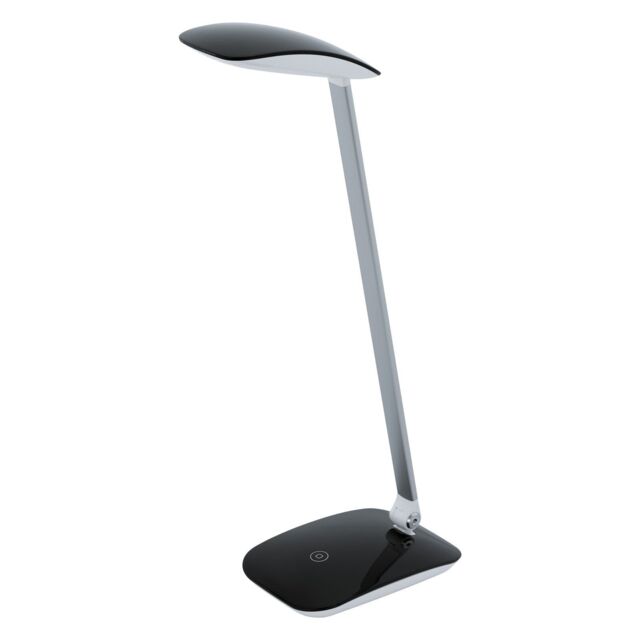 Loops Table Desk Lamp Colour Balck Touch On/Off Dimming Bulb LED 4.5W Included - image 1