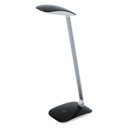 Loops Table Desk Lamp Colour Balck Touch On/Off Dimming Bulb LED 4.5W Included