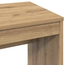 Berkfield Home Modern Desk Artisan Oak 90x40x72 cm Engineered Wood in Brown - Size: 90 x 40 x 72 cm - thumbnail 7