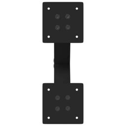 Berkfield Home Coffee Table Legs X-Shaped 2 pcs Black 40x(30-31) cm Steel - thumbnail 6