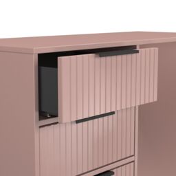 Ready Assembled 2 U Menai 4 Drawer Vanity (Ready Assembled) in Dusty Pink - thumbnail 6