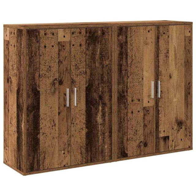 Berkfield Home Buffet Sideboard Old wood 120 x 31 x 84 cm Engineered Wood - image 1