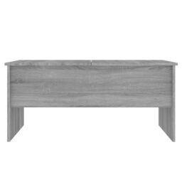 Berkfield Home Coffee Table Grey Sonoma 102x50.5x46.5 cm Engineered Wood - thumbnail 6
