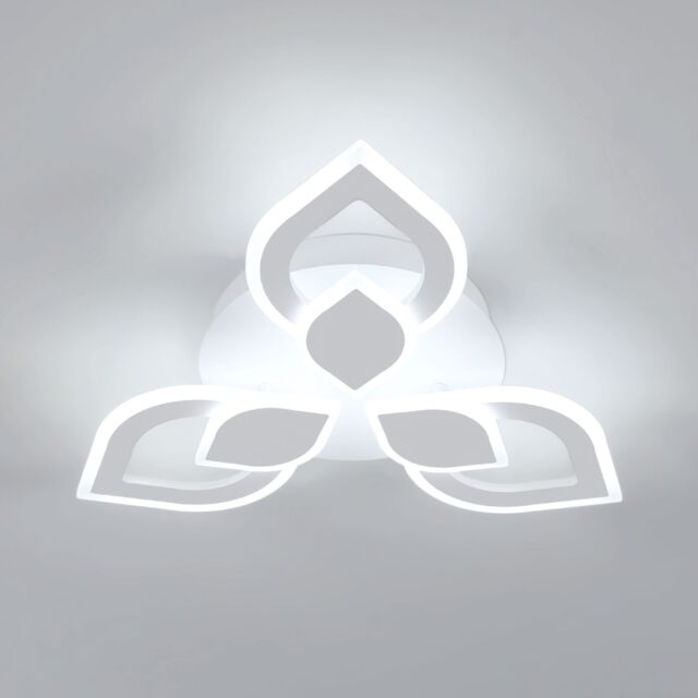 Pheashine Bright Acrylic Ceiling Light 3 Heads 48x8CM 6500K 40W in White - Size: 48x8 cm - image 1